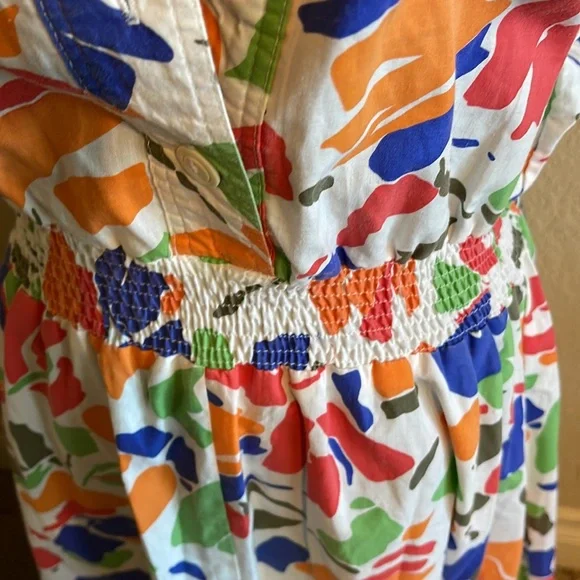 Vintage colorful dress - Picture 3 of 4